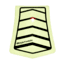 Nathan MagStrobe LED Clip Light, Black/Safety Yellow, OSFM NS5088-0028-00