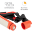 Nathan Terra Fire Hand Torch 300 R, Tangerine Tango/Vapor Blue, NS5110-0472-00