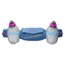 Nathan Trail Mix Plus Insulated 2, Hydration Belt, Quiet Harbor/Cerulean/Purple Cactus, NS4643-0421-00