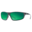 Native Eyewear Bigfork Sunglasses,Asphalt Frame,Green Reflex Lens,Polarized,161 302 529