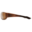 Native Eyewear Bolder Sunglasses, Wood Frame, Bronze Reflex Brown Lens, Polarized, 138 361 520