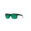 Native Eyewear Flatirons, Matte Black Frame, Green Reflex Lens, 172 302 529