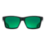 Native Eyewear Flatirons Sunglasses,Asphalt Frame,Green Reflex Lens,Polarized,172 302 529