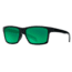 Native Eyewear Flatirons Sunglasses,Asphalt Frame,Green Reflex Lens,Polarized,172 302 529