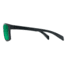 Native Eyewear Flatirons Sunglasses,Asphalt Frame,Green Reflex Lens,Polarized,172 302 529