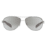 Native Eyewear Haskill Sunglasses, Chrome/Maple Tort/Light Grey Frame, Silver Reflex Lens, Polarized, 164 378 528