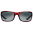 Native Eyewear Kannah Sunglasses,Crimson Frame,Gray Lens,Polarized,178 399 523