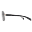 Native Eyewear Patroller Sunglasses,Chrome/Iron Frame,Gray Lens,Polarized,175 377 523