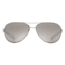 Native Eyewear Patroller Sunglasses,Chrome/Iron Frame,Silver Reflex Lens,Polarized,175 377 528