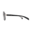 Native Eyewear Patroller Sunglasses,Chrome/Iron Frame,Gray Lens,Polarized,175 377 523
