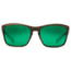 Native Eyewear Penrose Sunglasses,Wood/Black Frame,Green Reflex Brown Lens,Polarized,179 903 529
