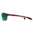 Native Eyewear Sidecar Sunglasses,Maple Tort Frame,Green Reflex Lens,Polarized,158 342 529