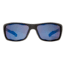 Native Eyewear Wazee Sunglasses, Iron Frame, Blue Reflex Gray Lens, Polarized, 135 300 519
