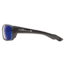 Native Eyewear Wazee Sunglasses, Iron Frame, Blue Reflex Gray Lens, Polarized, 135 300 519