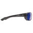 Native Eyewear Wazee Sunglasses, Iron Frame, Blue Reflex Gray Lens, Polarized, 135 300 519