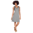 Nau Double Back Dress Stripe - Women's-Caviar Stripe-Small
