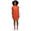Nau Short Sleeve Flaxible Mod Dress - Women's, Terracotta, Large, 727W01-662-L