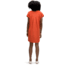 Nau Short Sleeve Flaxible Mod Dress - Women's, Terracotta, Large, 727W01-662-L