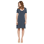 Nau Verse Dress Stripe - Women's-Indigo Stripe-Small