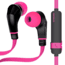 Naztech NX80w Wireless Sports Earphones, Pink/Black, Pink &amp; Black, 1 Year Limited Warranty, NAZ-38997