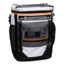 Neanderthal Outdoors Neanderthal Wanderer 45 Soft Cooler Backpack, White, Black, Orange Acsents, 45 Quart WAN-1005