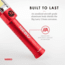 Nebo Big Larry 2 COB LED Flashlight, AA, White/Red COB, 500 Lumens, Red, NEB-WLT-0002