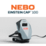 Nebo EINSTEIN CAP 100 Li-ion 100 Lumens LED Headlamp, Black, NEB-HLP-1009