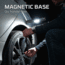 Nebo Franklin Slide Rechargeable Dual Flashlight and Work Light, 500 Lumens, Black, NEB-WLT-0025