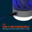 Nebo Mini Bug Zapper and LED Lantern 2000mAh Li-ion Battery