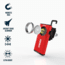 Nebo Slim Work Light w/Clip Hook and Magnetic Base, Red, NEB-POC-0002