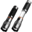 Nebo Slyde King 2K USB-C Rechargeable LED Flashlight and Work Light, Black, NEB-WLT-1003
