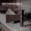Nebo Torchy 2K Rechargeable EDC Pocket Light, 2000 Lumens, Black, NEB-FLT-1006