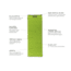 NEMO Equipment Astro Insulated Lite Sleeping Pad, Birch Bud Green, Long Wide, 814041019798