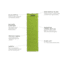 NEMO Equipment Astro Insulated Lite Sleeping Pad, Birch Leaf Green, Regular, 814041019781