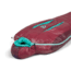NEMO Equipment Azura Synthetic Mummy Bag 20 Degree, Malbec/Aqua, Long, 811666030214