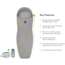 NEMO Equipment 2025 Tracer Blaze Sleeping Bag Liner, Vapor, Regular, 811666037183