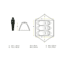 NEMO Equipment Aurora Tent and Footprint - 3 Person, Nova Green, 811666032195