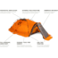 NEMO Equipment Chogori Mountaineering Tent, Waypoint, 2 Person, 811666033499