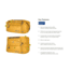 NEMO Equipment Double Haul Convertible Duffel Bag, 55L, Chai, 811666034977