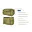 NEMO Equipment Double Haul Convertible Duffel Bag, 55L, Nova, 811666034984