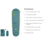 NEMO Equipment Flyer Cloud Mummy Sleeping Pad