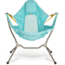 NEMO Equipment Stargaze Reclining Camp Chair, Hazy Aqua, 811666035264