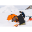 NEMO Equipment Tensor Extreme Conditions Sleeping Pad, Black/Birch Bud/Citron, Regular Mummy, 811666034281