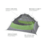 NEMO Equipment Losi Backpacking Tent, 2 Person, 814041018807