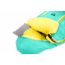 NEMO Equipment Rave 30 Sleeping Bag - Womens, Sea Glass/Lemon, Regular, 814041017381