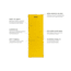 NEMO Equipment Tensor Insulated Rectungalar Sleeping Pad, Marigold, Wide Regular, 814041019316