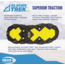 Neos Explorer Glacier Trek Spike Overshoes, Black, 2XL, EXGG-BLK-2XL