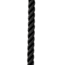 New England Ropes 3/8&quot; X 15' Premium Nylon 3 Strand Dock Line - Black 76615