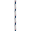 New England Ropes 5/16&quot; x 600' Sta-Set Polyester Cover with Polyester Braided Core - Blue Fleck 79501