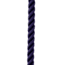 New England Ropes 5/8&quot; X 35' Premium Nylon 3 Strand Dock Line - Navy Blue 76635